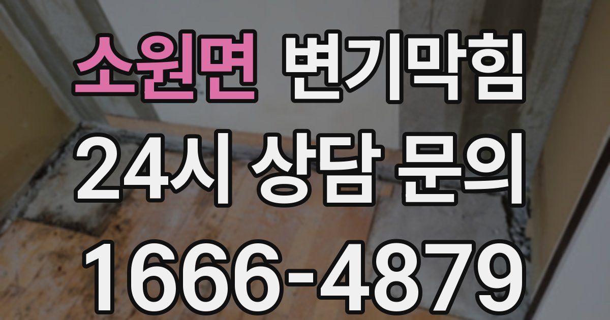 소원면 변기