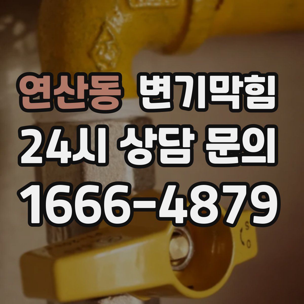 연산동 변기막힘