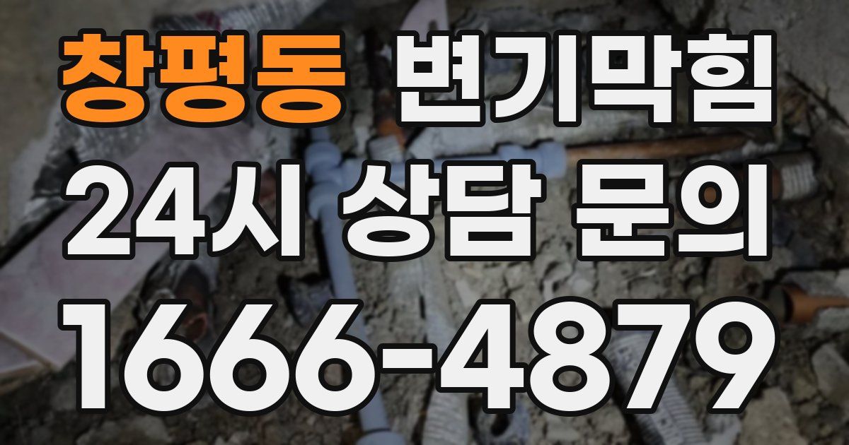 창평동 변기