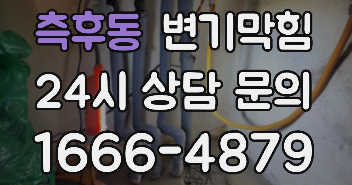 측후동 변기