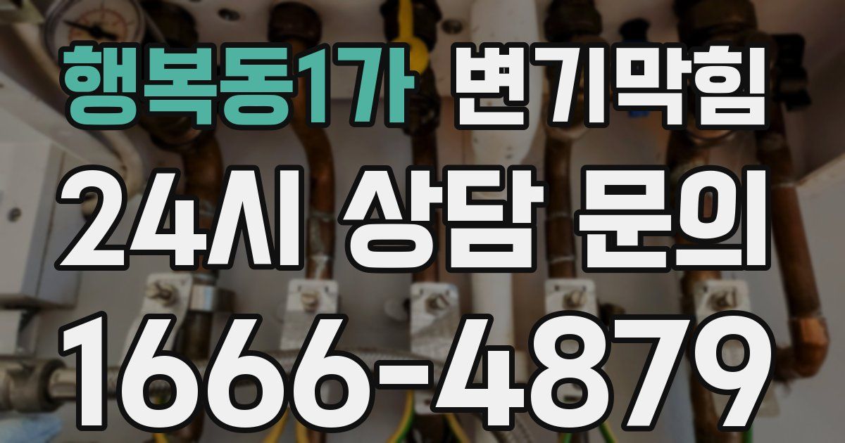 행복동1가 변기