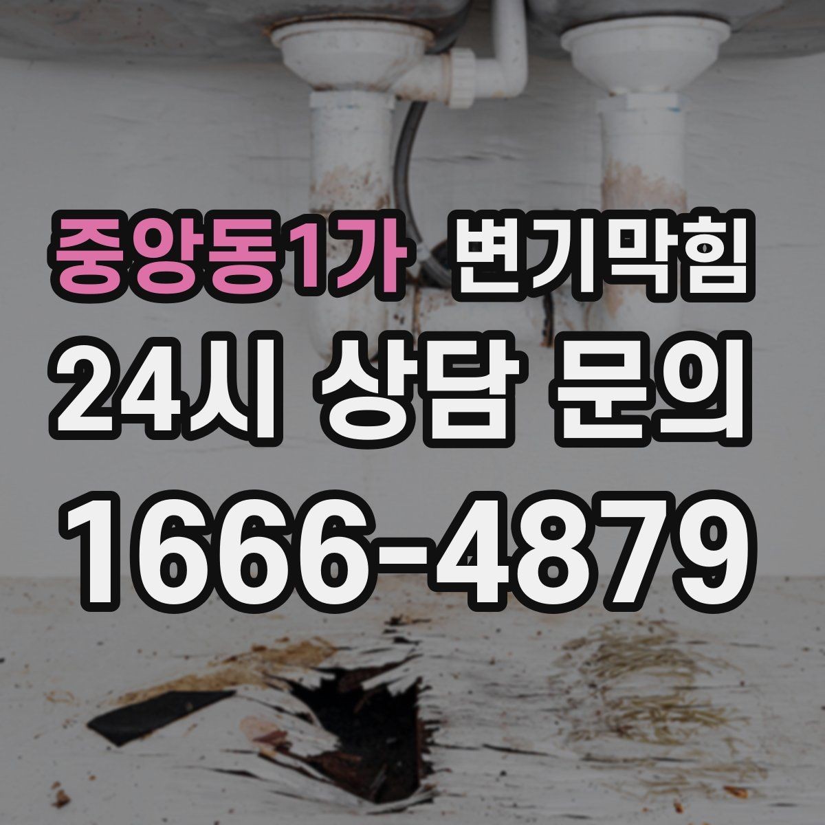 중앙동1가 변기막힘 변기 물이 안 찰 때 사진·영상으로 기록