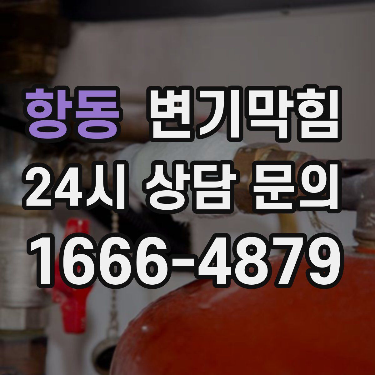 항동 변기막힘