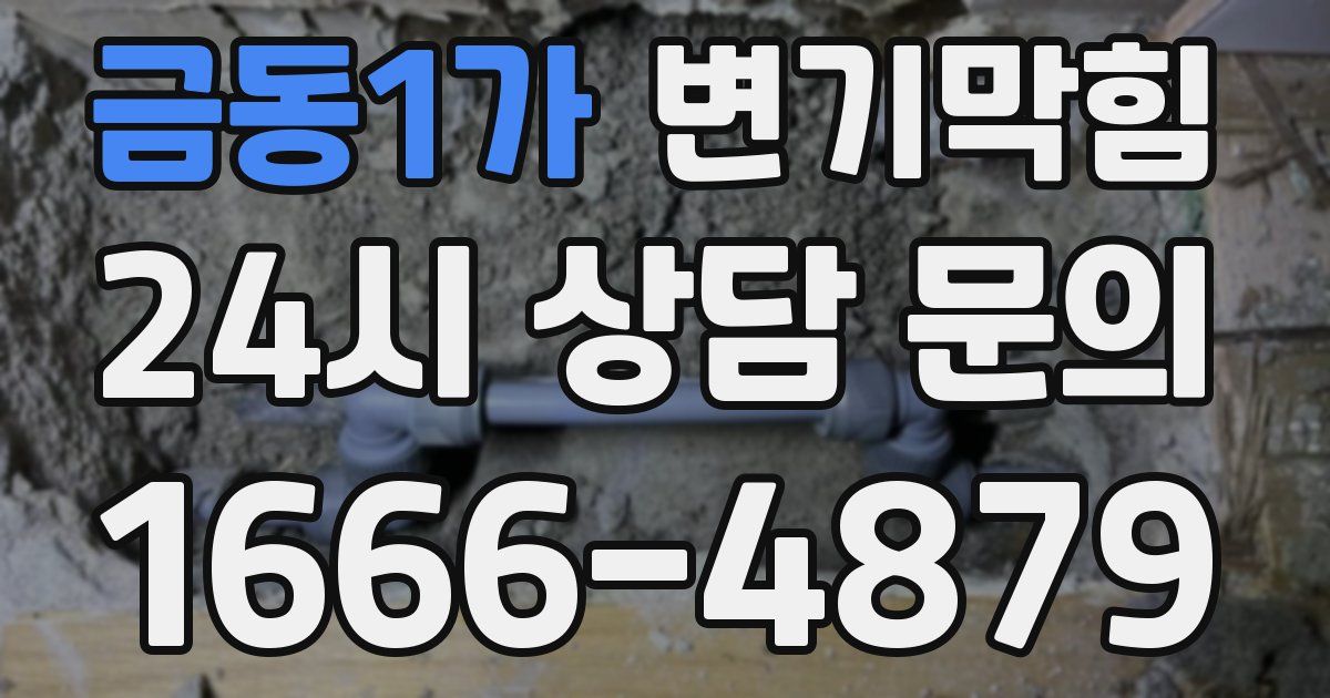 금동1가 변기