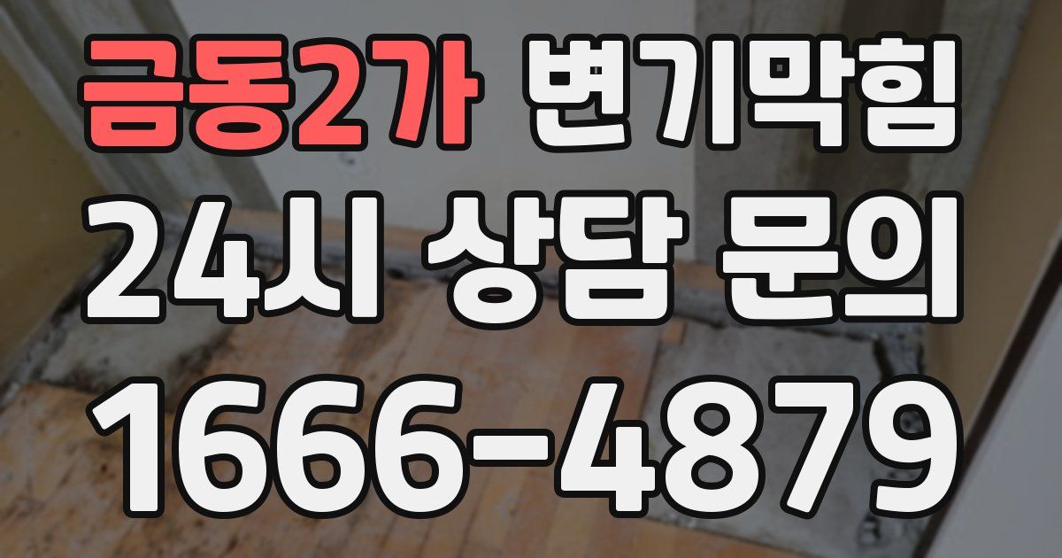 금동2가 변기