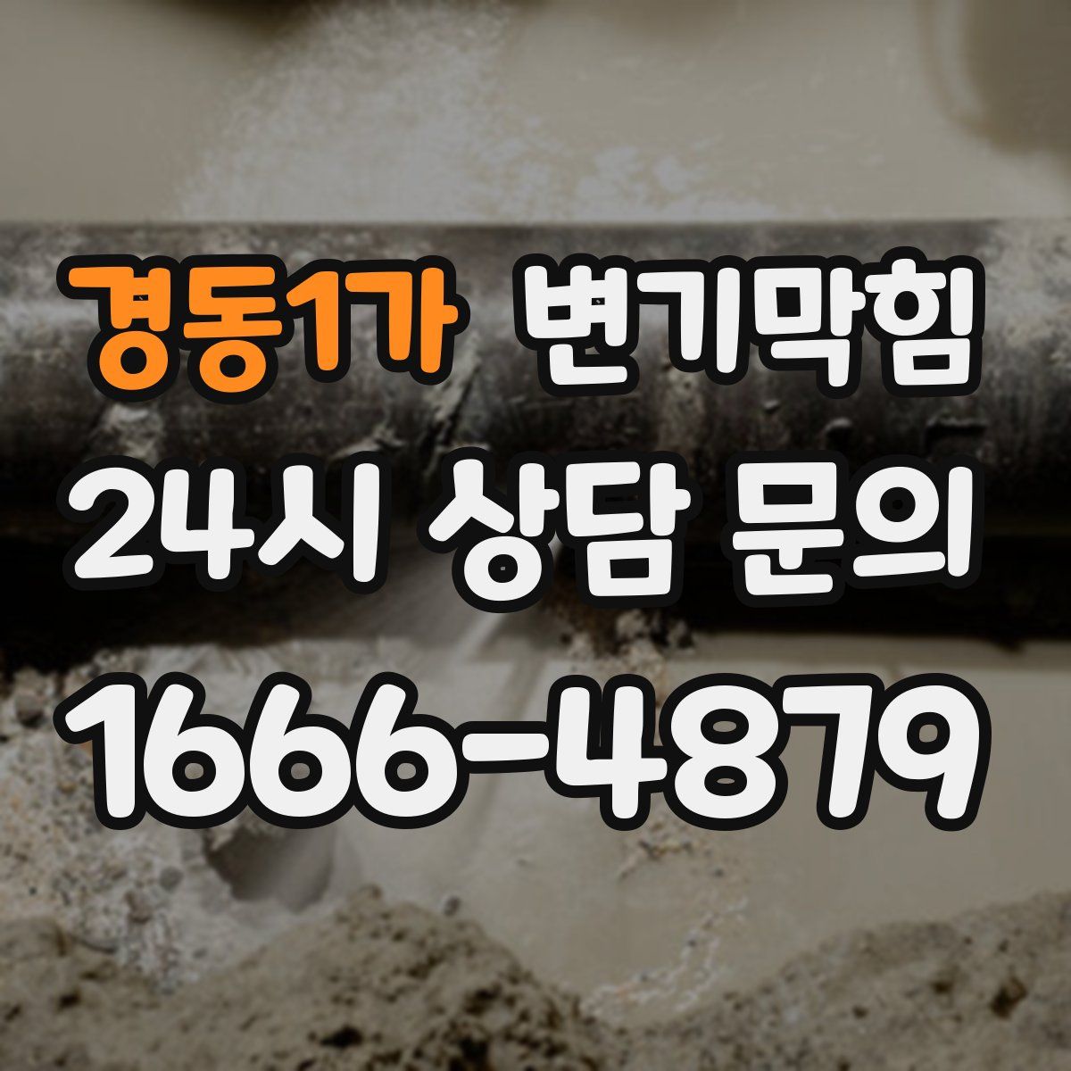 경동1가 변기막힘
