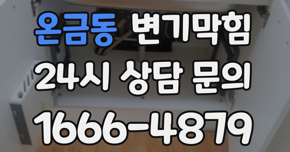 온금동 변기