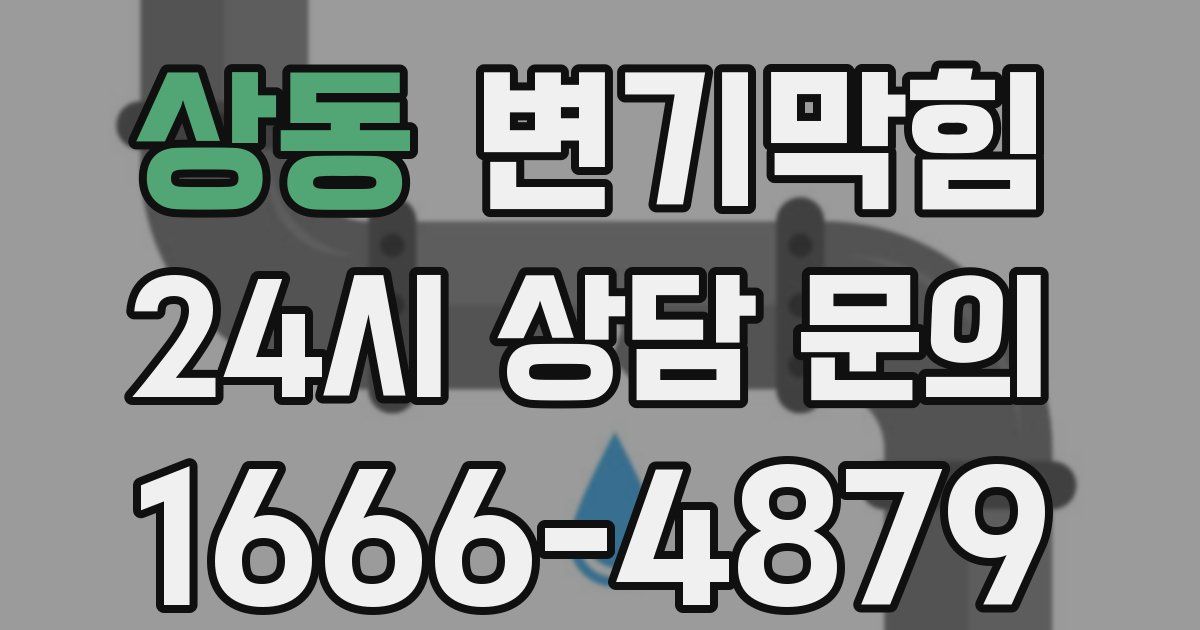 상동 변기