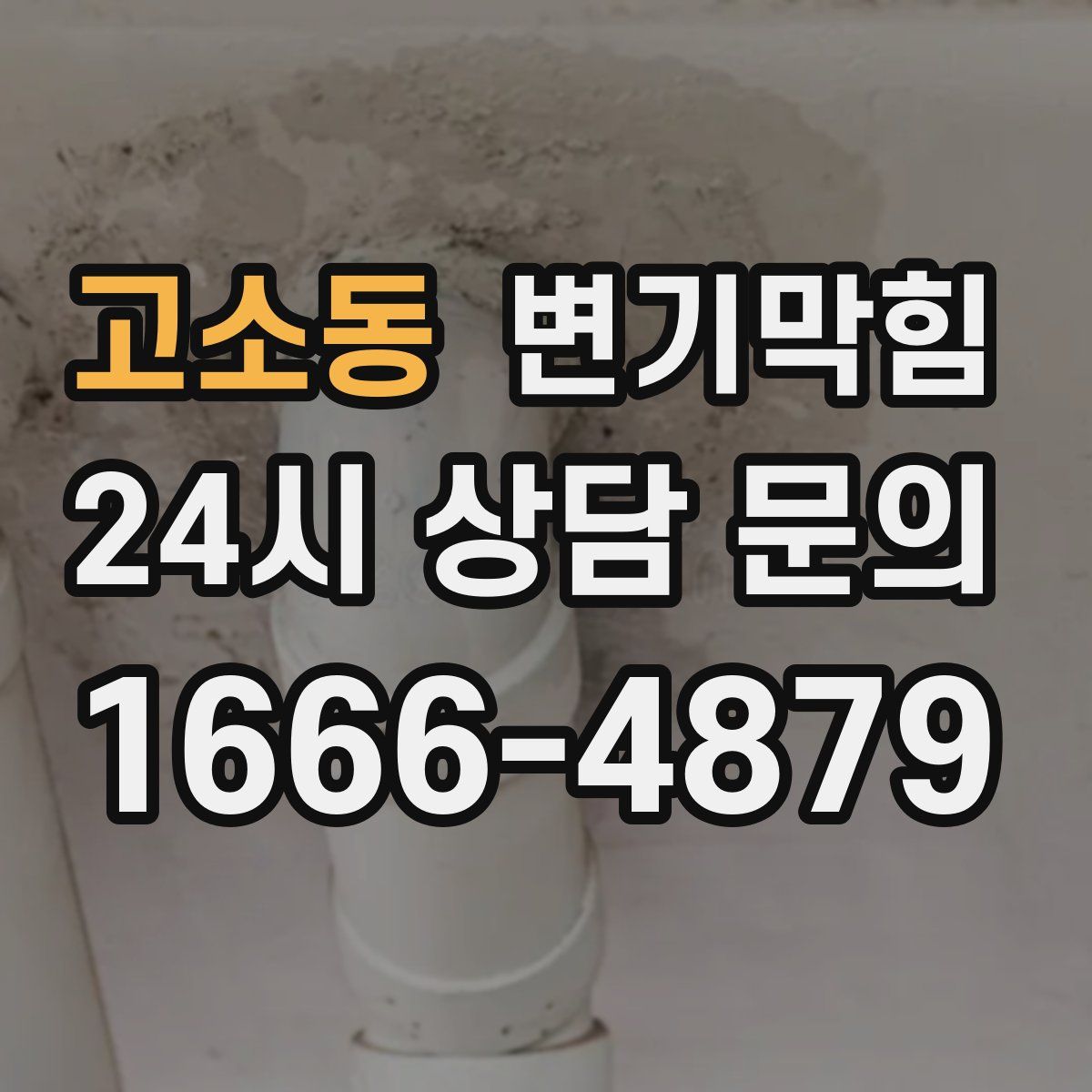 고소동 변기막힘
