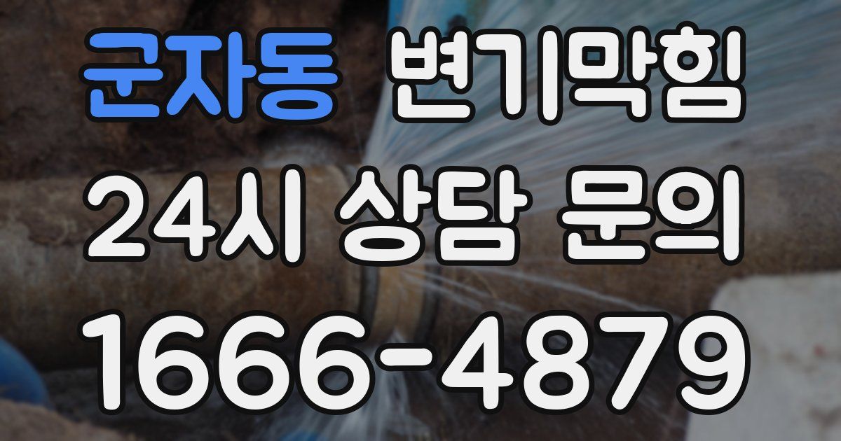 군자동 변기