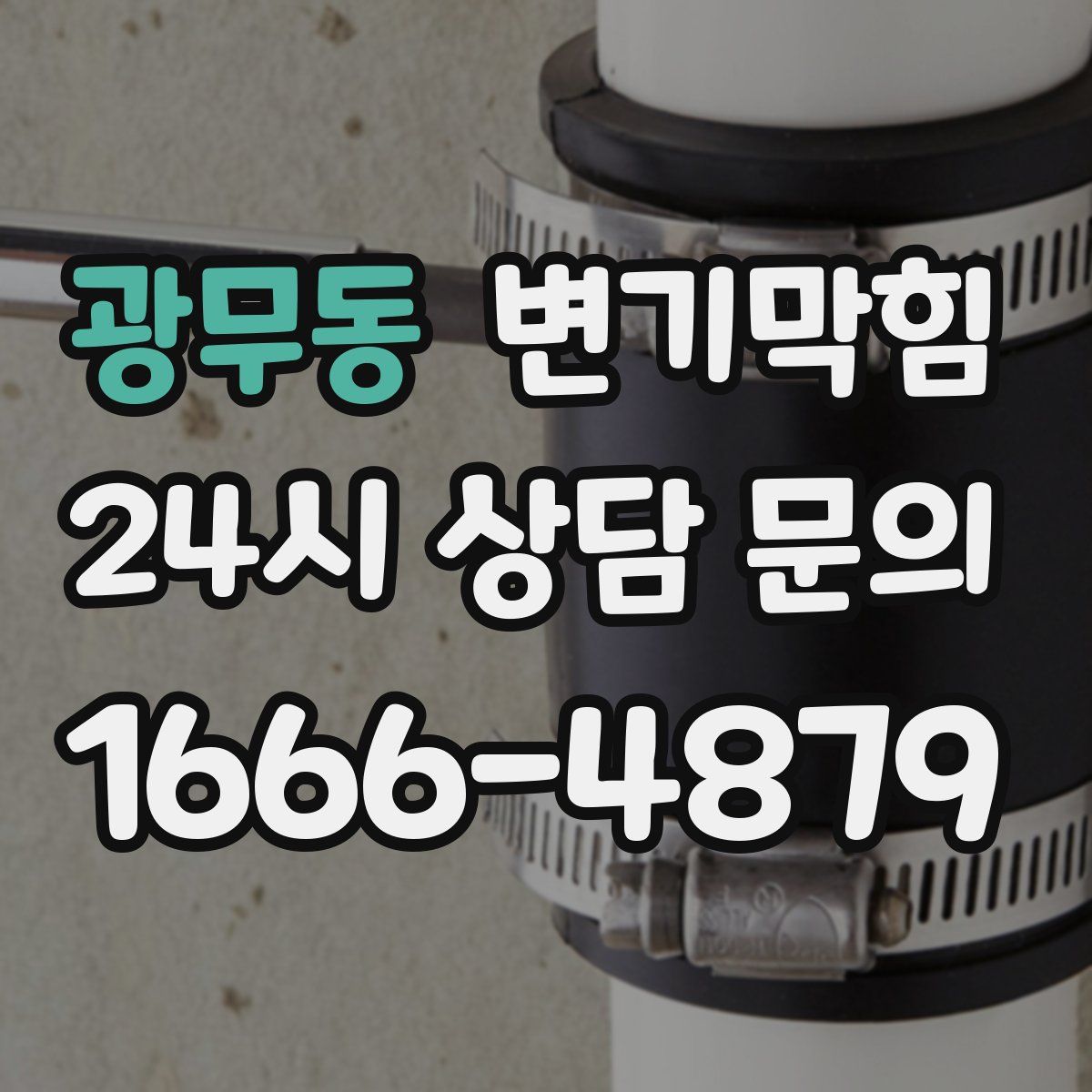 광무동 변기막힘