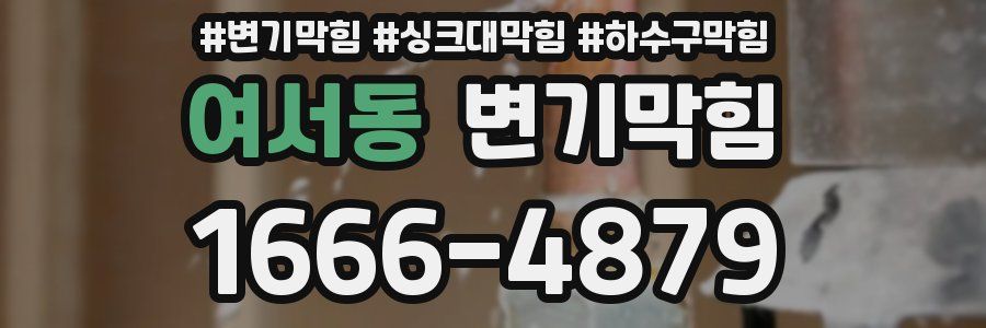 변기막힘