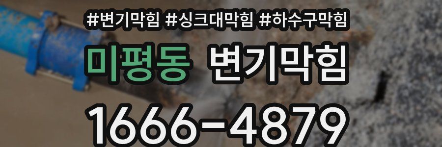 변기막힘