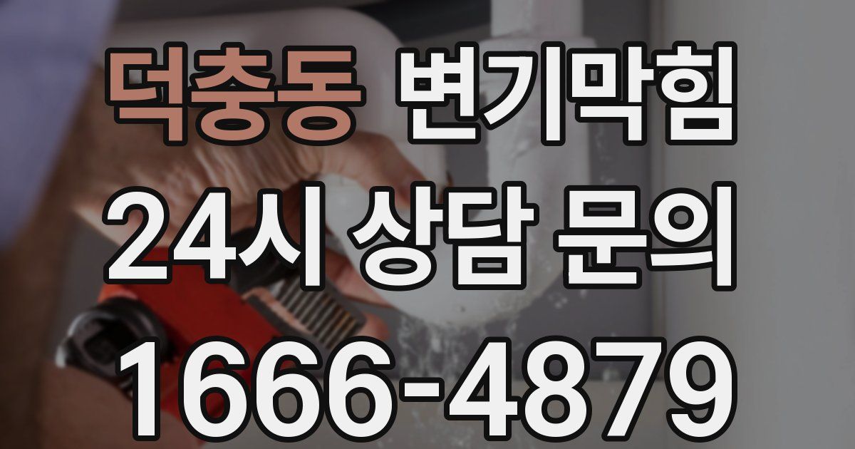 덕충동 변기