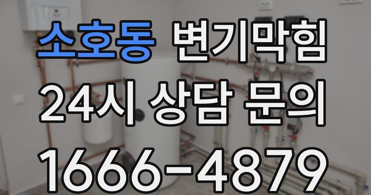 소호동 변기