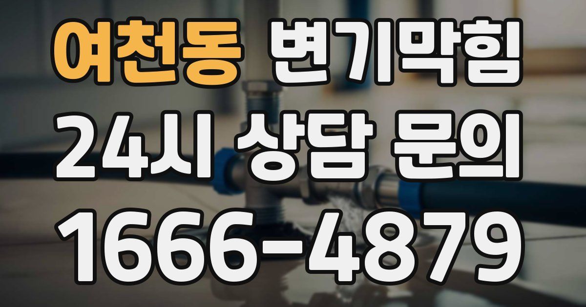 여천동 변기