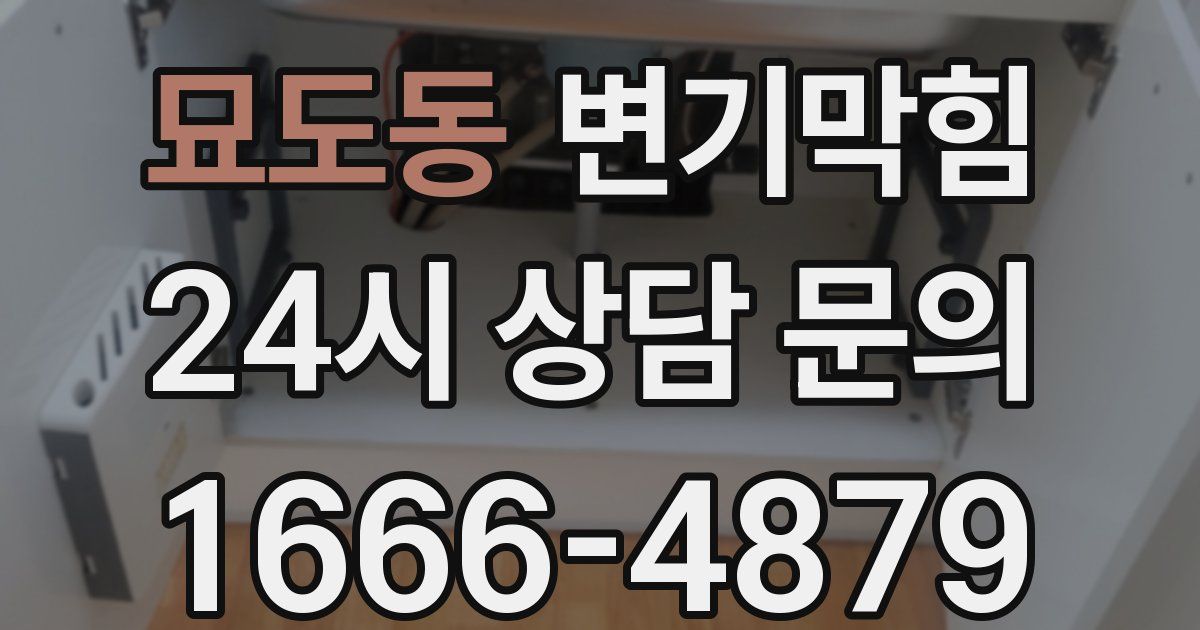 묘도동 변기