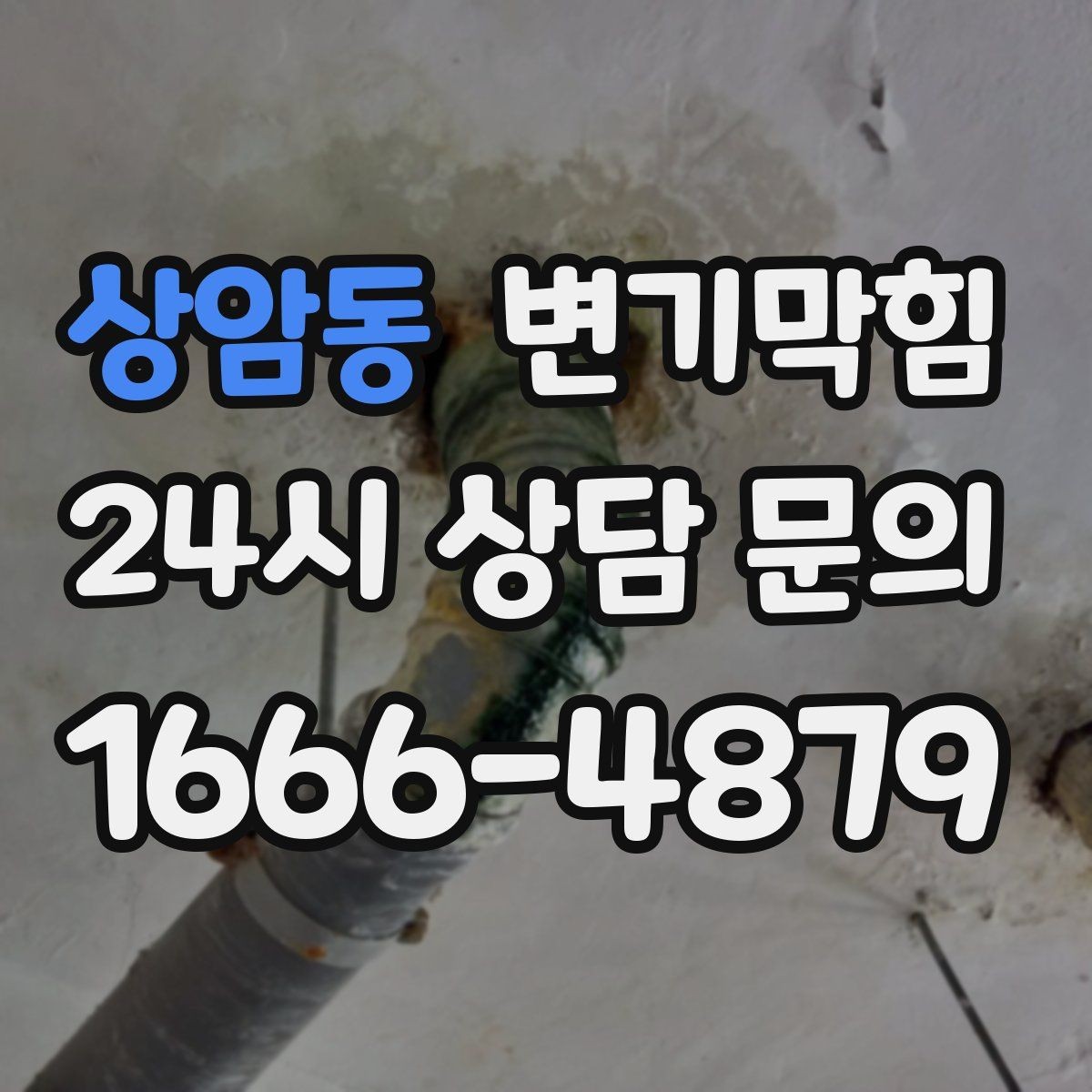 상암동 변기막힘 저층 역류 민원 선제 차단