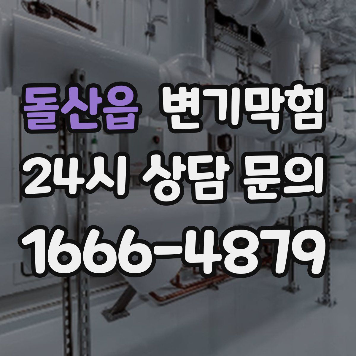 돌산읍 변기막힘