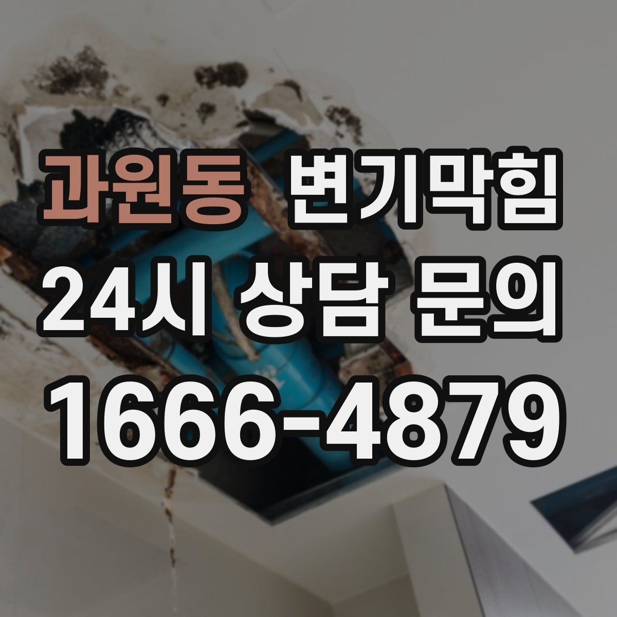 과원동 변기막힘 상가 수봉 회복으로 냄새 차단