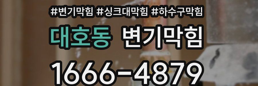 변기막힘