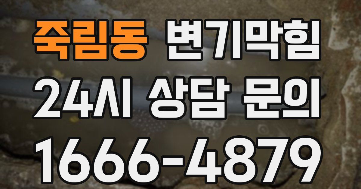 죽림동 변기