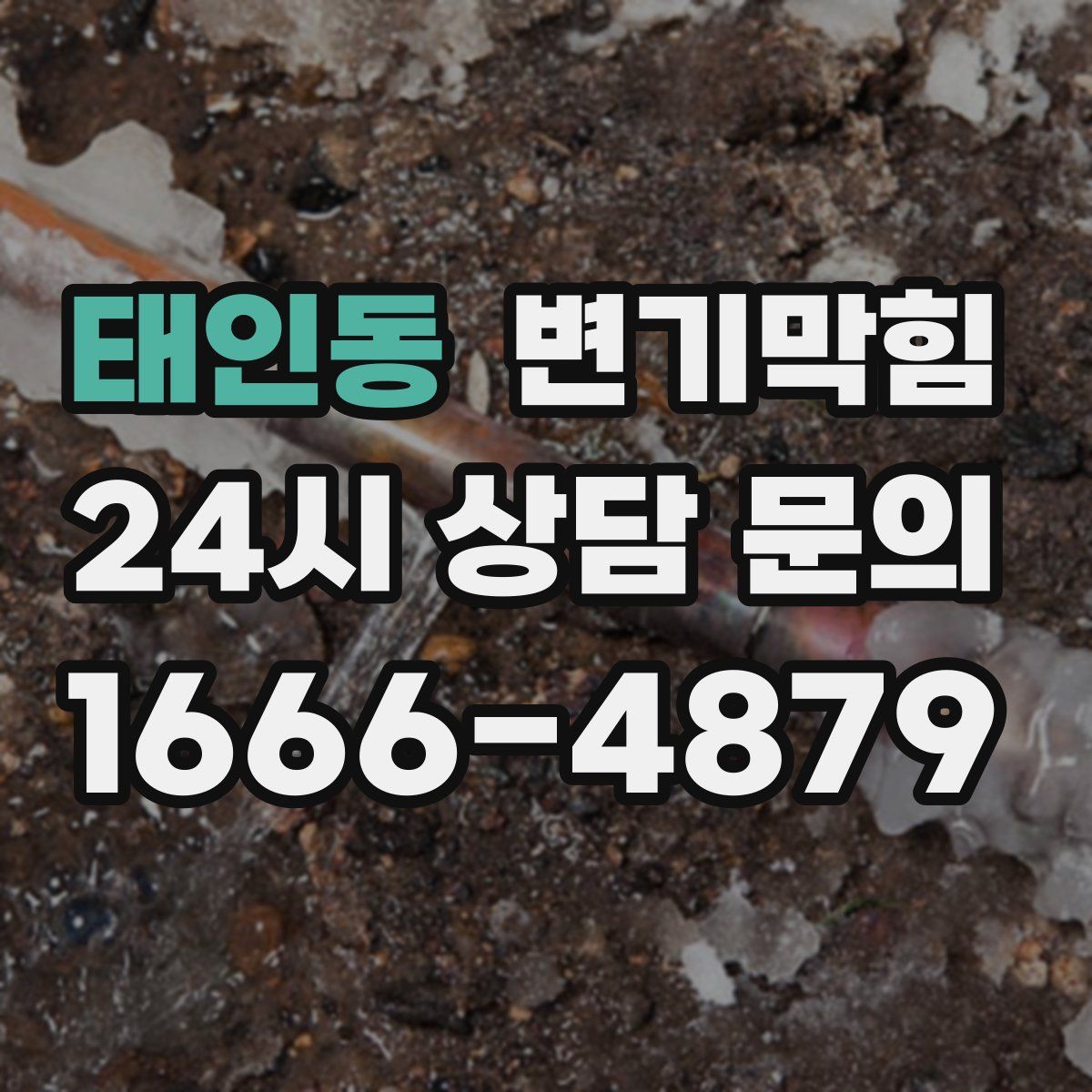 태인동 변기막힘