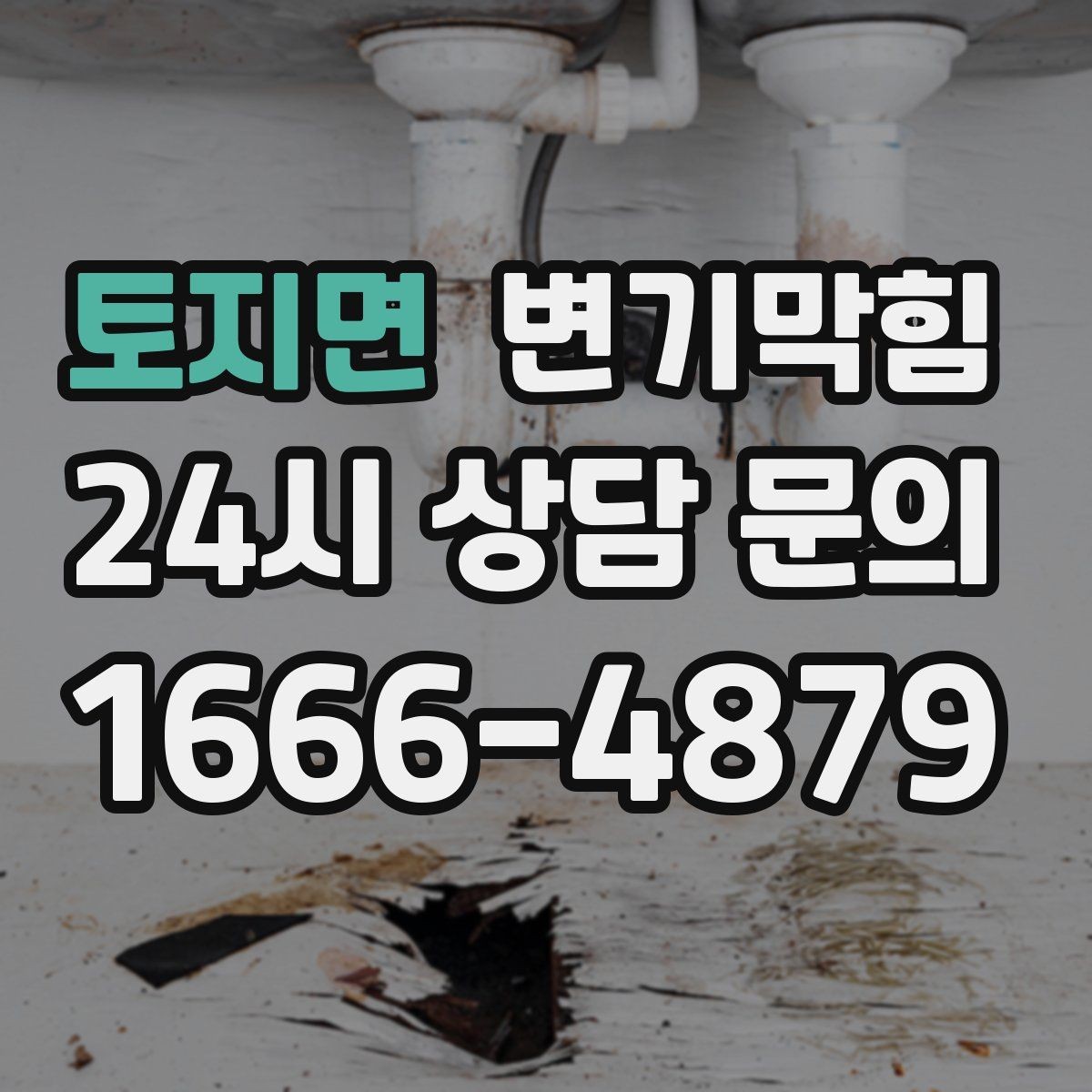 토지면 변기막힘 카페 절수형 버튼 반응 개선