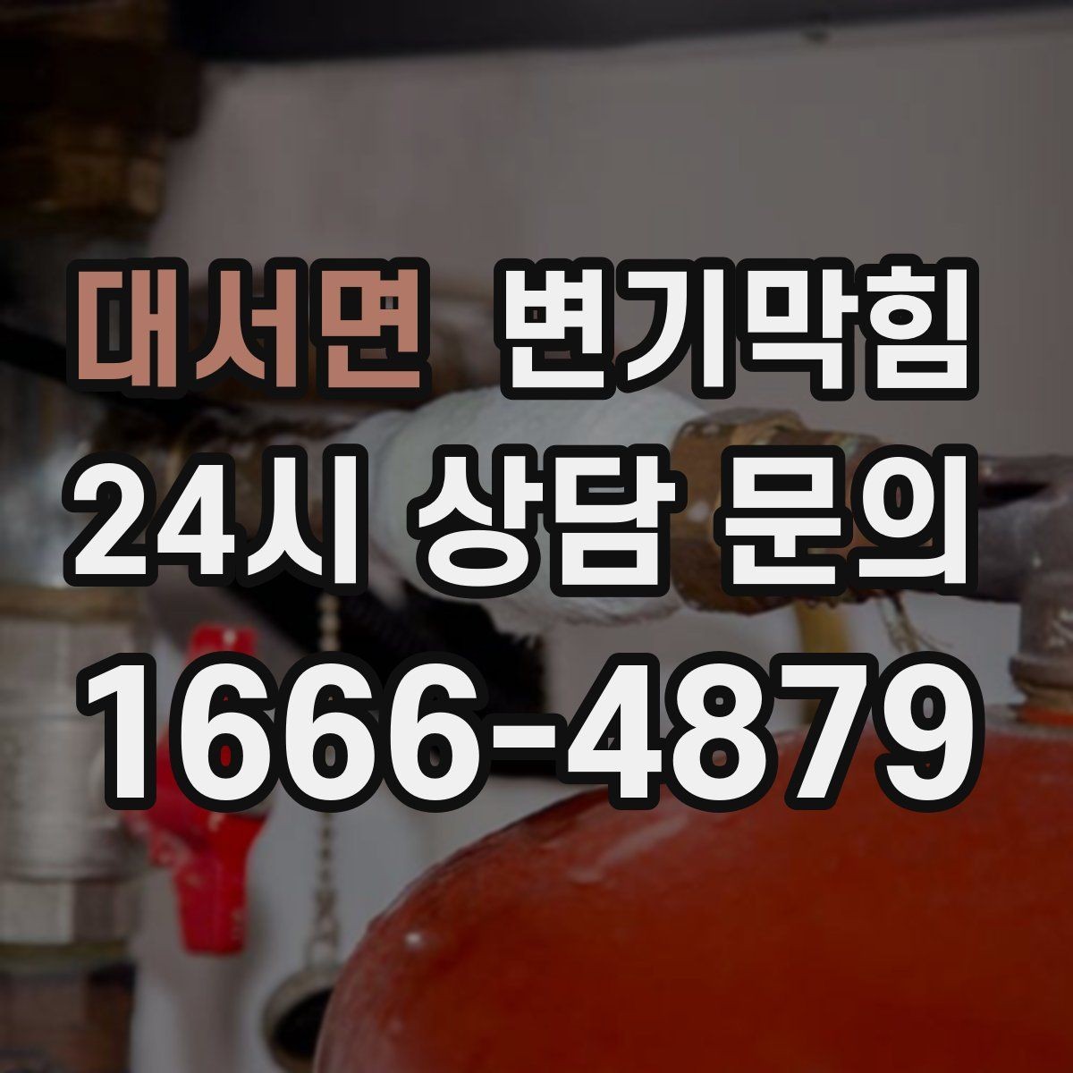 대서면 변기막힘 변기물이안찰때 냄새 역류 동반 시