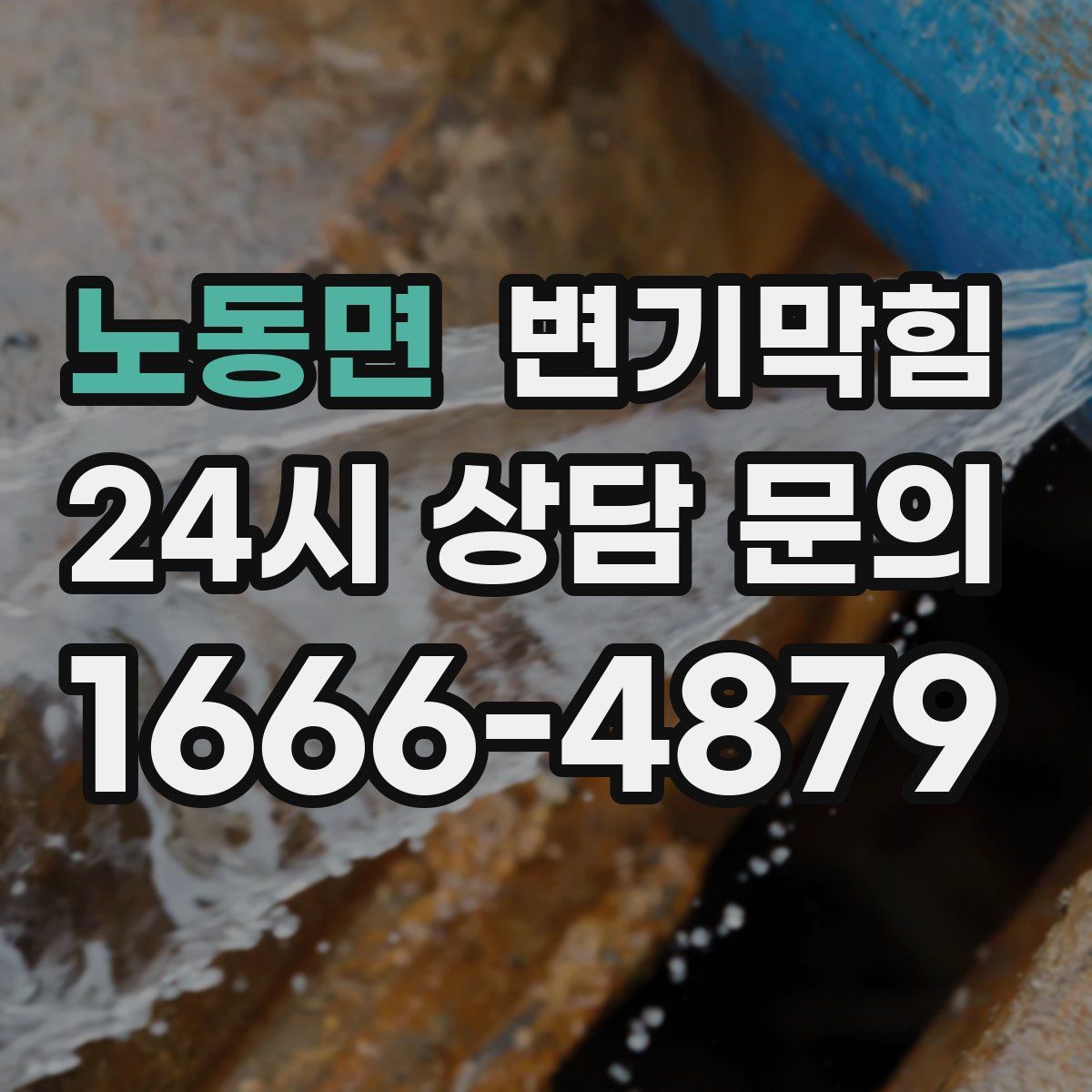 노동면 변기막힘