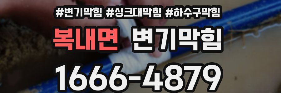 변기막힘