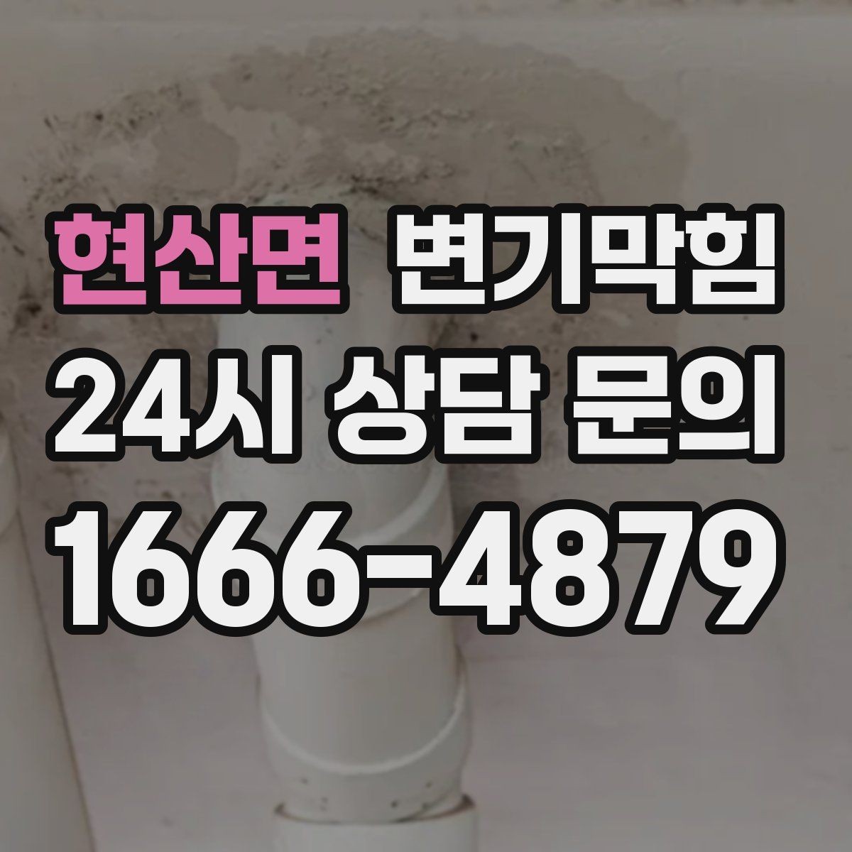 현산면 변기막힘 변기가막혔을때 물티슈 분해 신화 점검