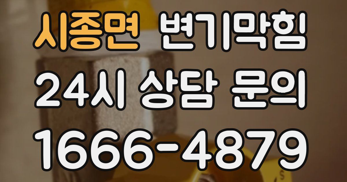 시종면 변기
