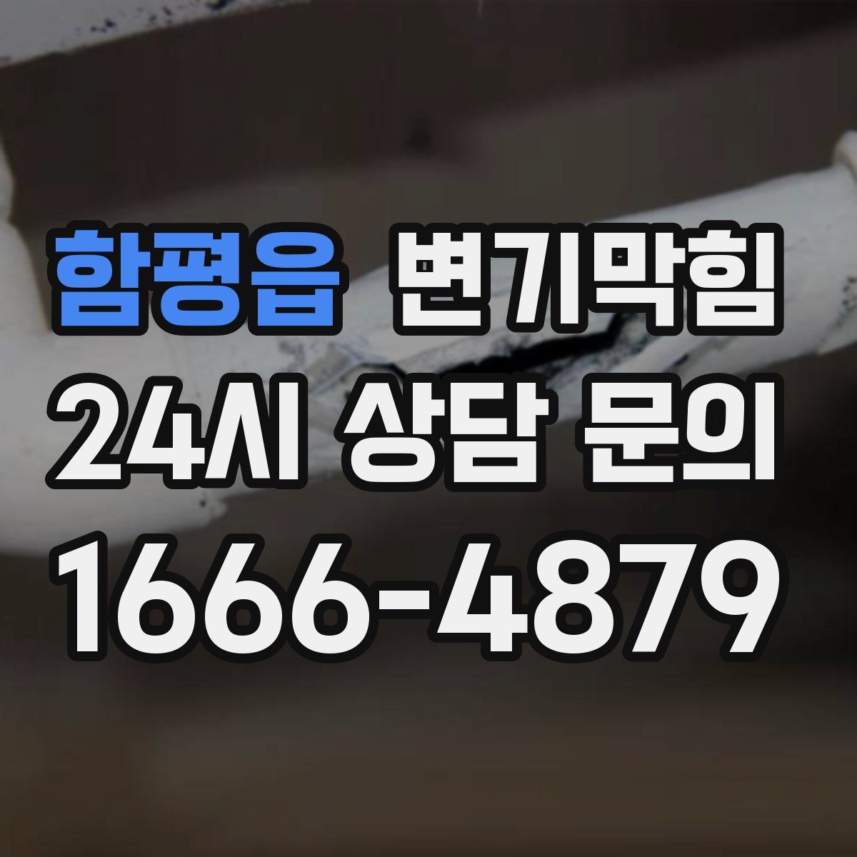 함평읍 변기막힘