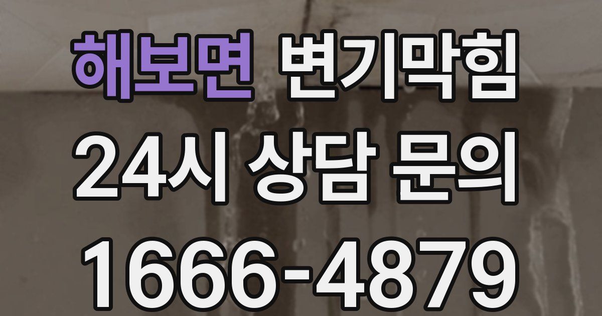 해보면 변기