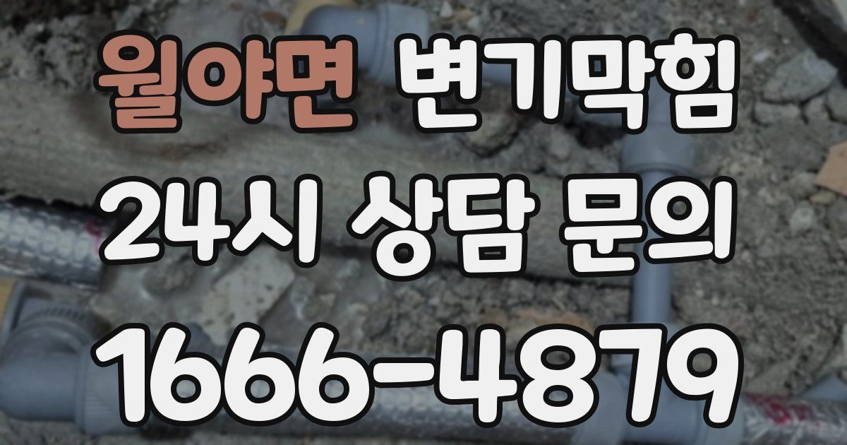 월야면 변기