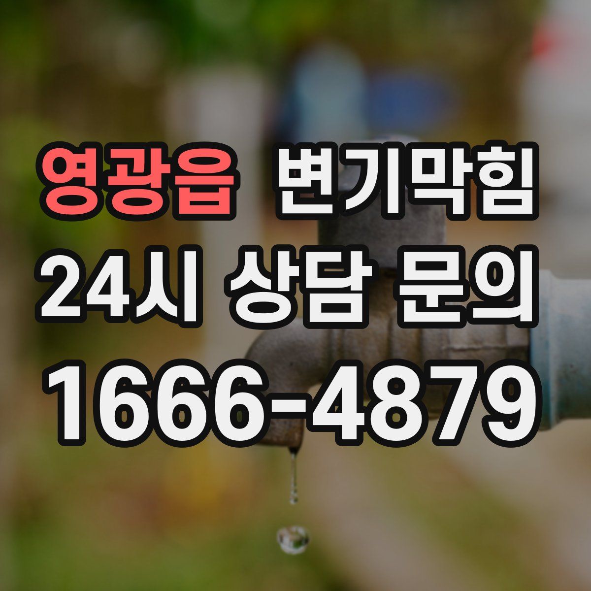 영광읍 변기막힘