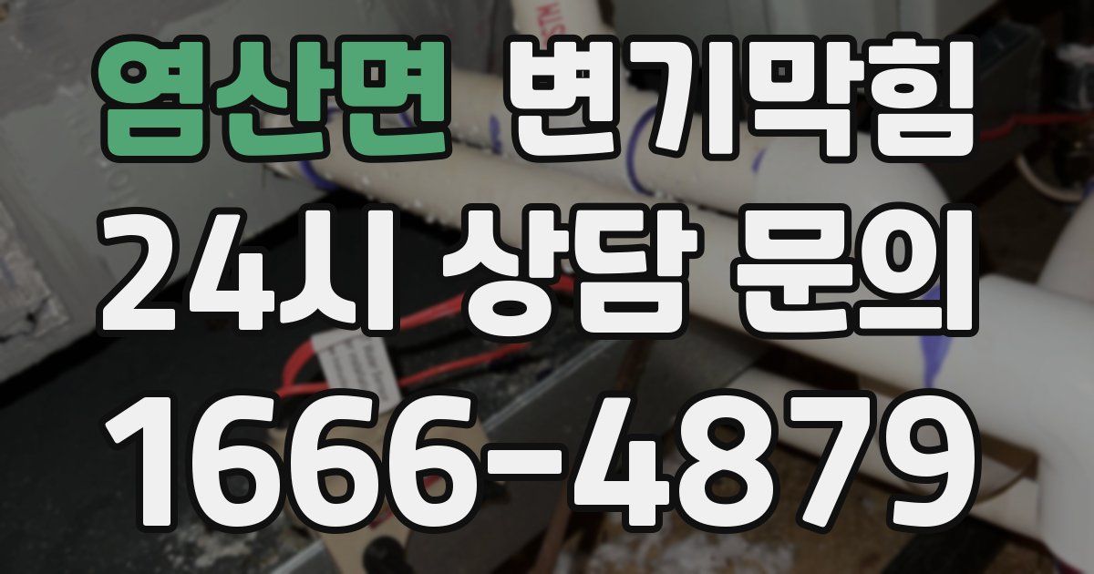 염산면 변기
