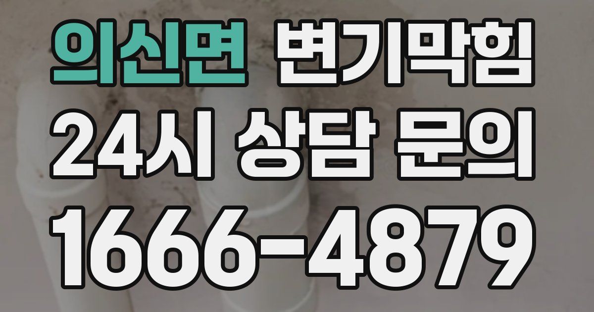 의신면 변기