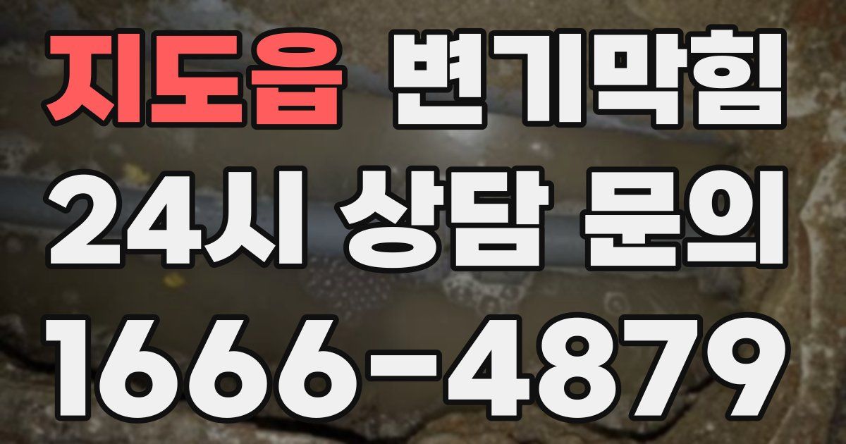 지도읍 변기