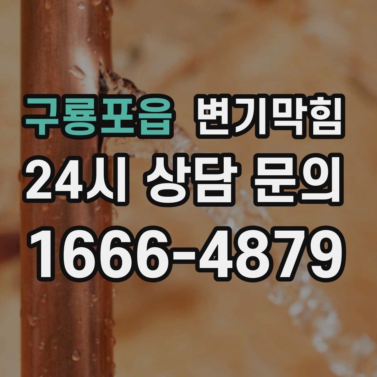 구룡포읍 변기막힘 아파트 배수구막힘 점검표로 재발 차단