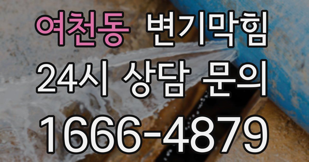 여천동 변기