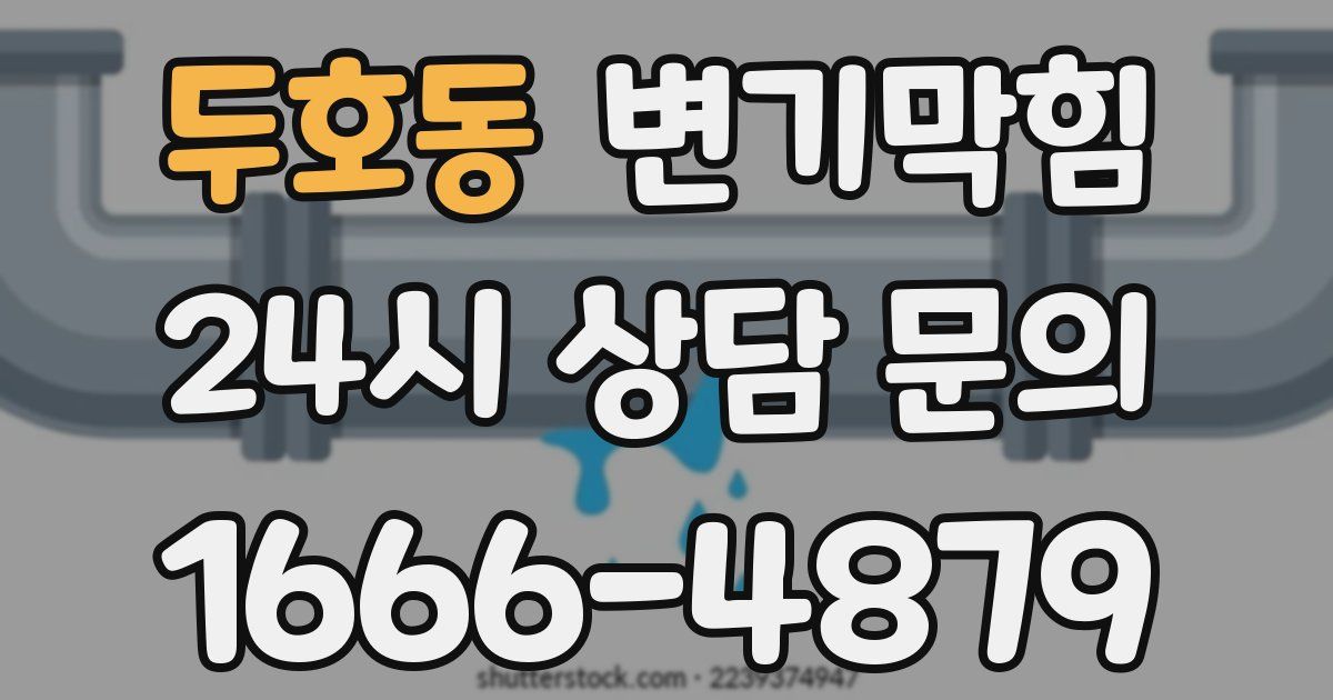 두호동 변기