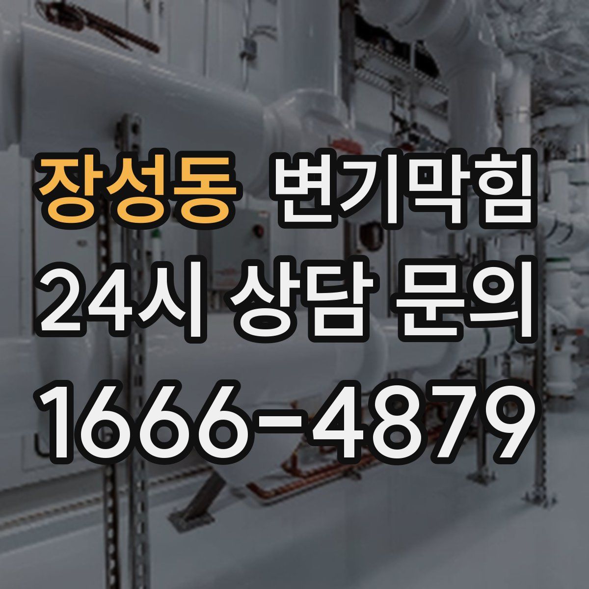 장성동 변기막힘