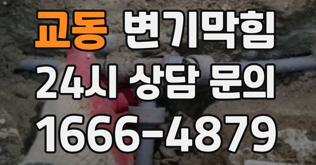 교동 변기