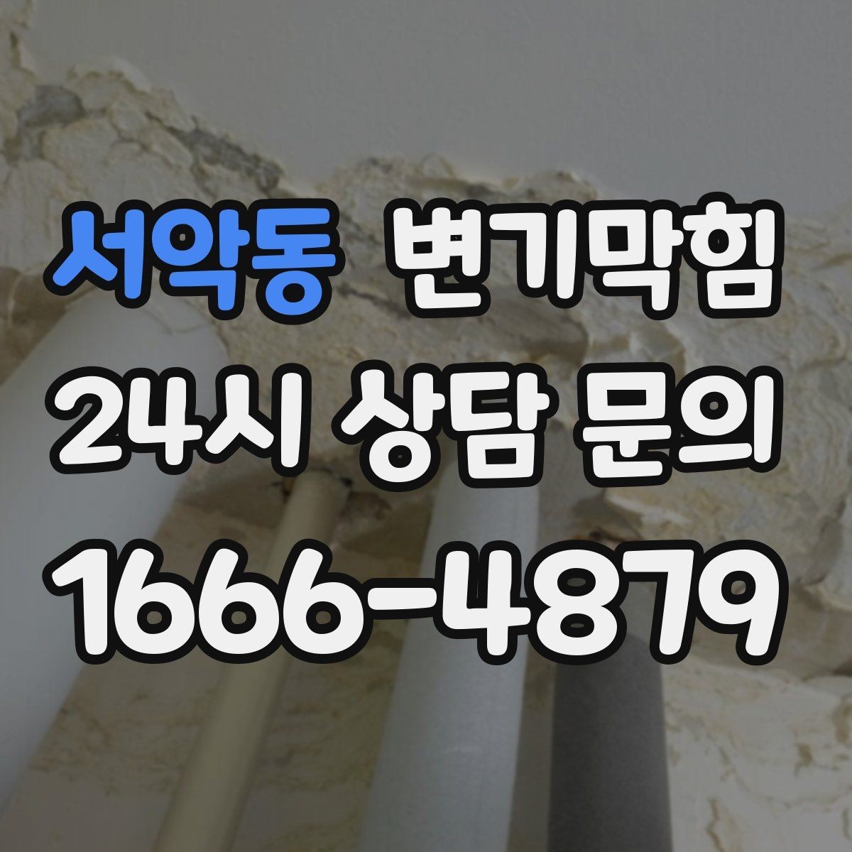 서악동 변기막힘 변기가 막혔을 때 냄새만 심할 때의 원인
