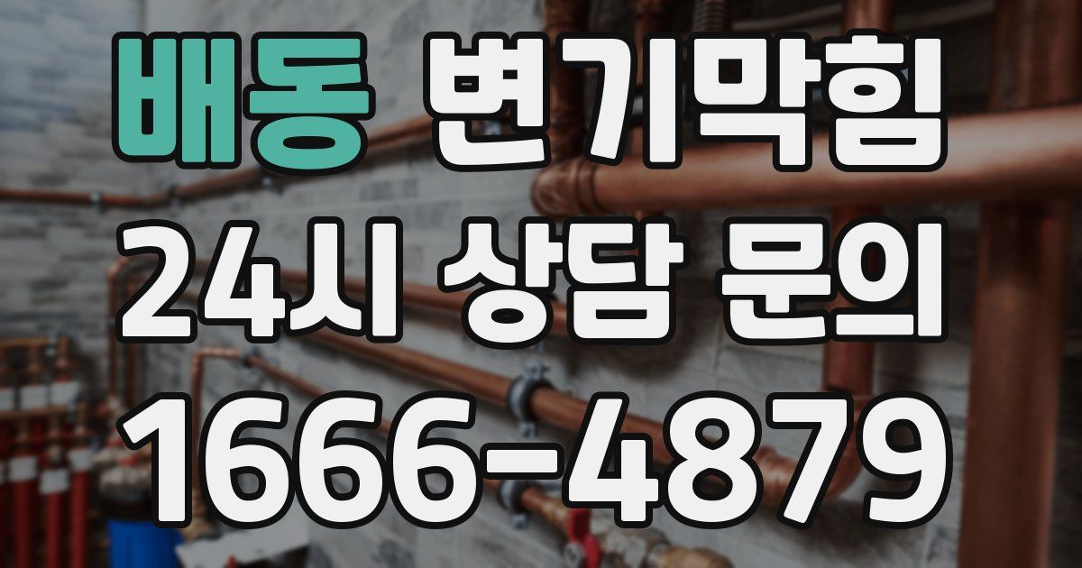배동 변기