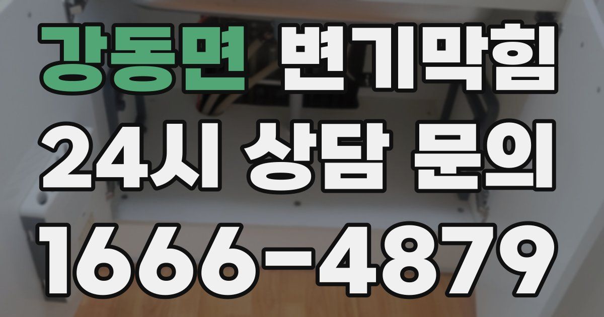 강동면 변기