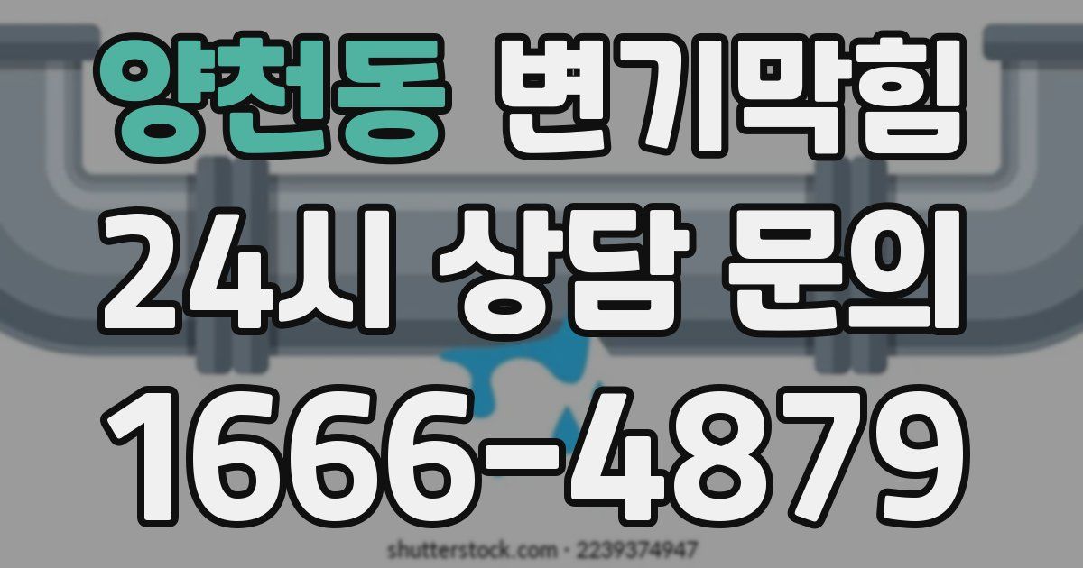 양천동 변기