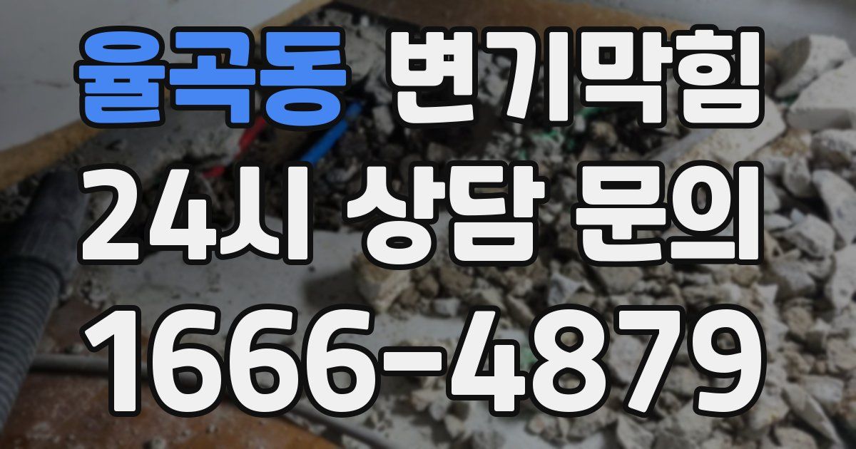 율곡동 변기